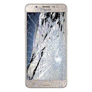 Samsung Galaxy J5 (2016) LCD-näytön ja Kosketusnäytön Korjaus Kulta