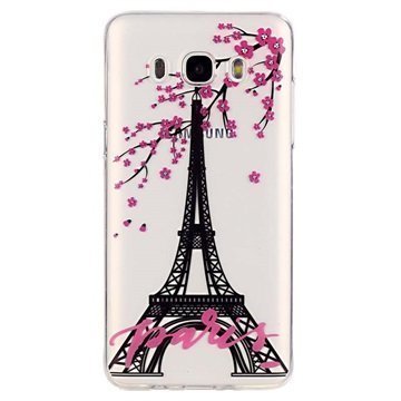 Samsung Galaxy J5 (2016) TPU-Kotelo Eiffel Torni