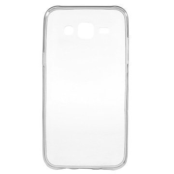 Samsung Galaxy J5 Erittäin Ohut TPU Kotelo Harmaa