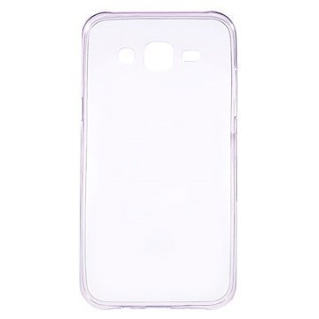 Samsung Galaxy J5 Erittäin Ohut TPU Kotelo Violetti