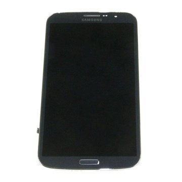 Samsung Galaxy Mega 6.3 I9205 Etukansi & LCD-Näyttö Musta