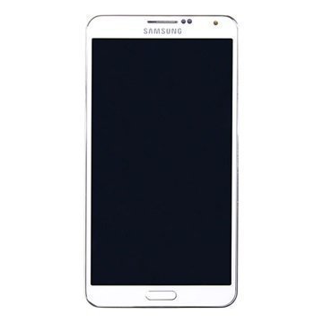 Samsung Galaxy Note 3 N9005 Etukansi & LCD-Näyttö Valkoinen