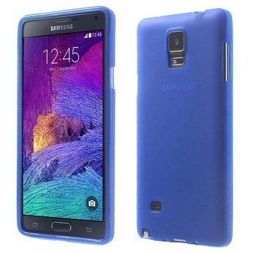 Samsung Galaxy Note 4 Flex TPU-Kotelo Sininen