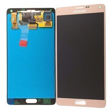 Samsung Galaxy Note 4 LCD Näyttö Kultainen