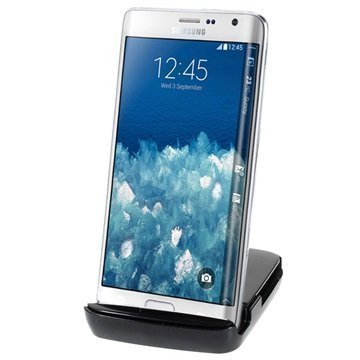 Samsung Galaxy Note Egde 2 in 1 Pöytälaturi Musta