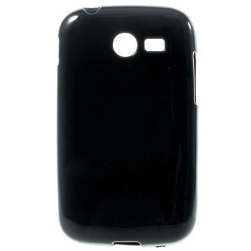 Samsung Galaxy Pocket 2 Glossy TPU-Suojakuori Musta