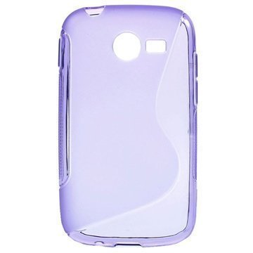 Samsung Galaxy Pocket 2 S-Curve TPU-Kotelo Violetti