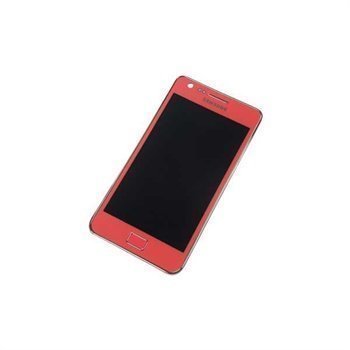 Samsung Galaxy S 2 Front Cover & LCD Display Pink