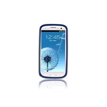 Samsung Galaxy S 3 I9300 Naztech Vertex 3-kerroksinen Kotelo Sininen