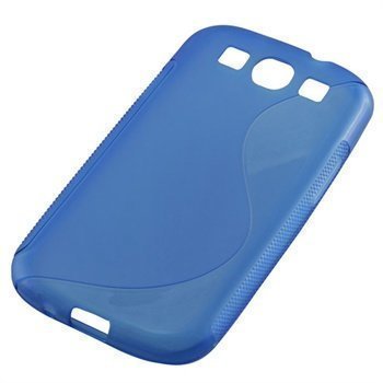 Samsung Galaxy S 3 i9300 S-line TPU-Suojakotelo Sininen