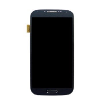 Samsung Galaxy S 4 I9505 Etukuori & LCD-näyttö Sininen