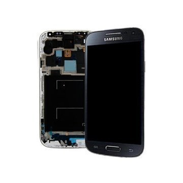 Samsung Galaxy S 4 I9506 Etukuori & LCD Näyttö Musta