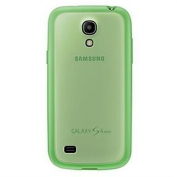 Samsung Galaxy S 4 mini I9190 Kotelosuoja+ EF-PI919BGEG Keltavihreä