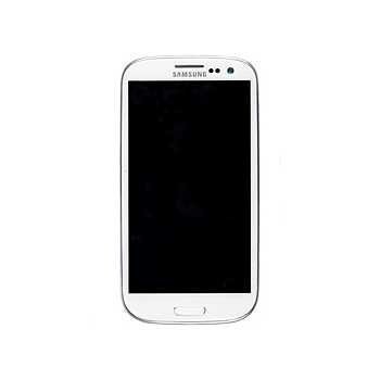 Samsung Galaxy S3 I9300 Front Cover & LCD Display Marble White