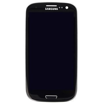 Samsung Galaxy S3 I9300I Neo Etukansi & LCD-Näyttö Musta