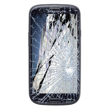 Samsung Galaxy S3 LCD-näytön ja Kosketusnäytön Korjaus Musta