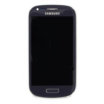 Samsung Galaxy S3 Mini I8190 Etukansi & LCD-Näyttö Harmaa