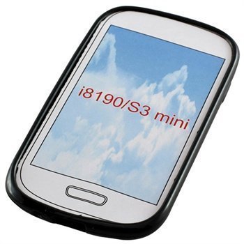 Samsung Galaxy S3 Mini I8190 TPU-Suojakotelo Musta