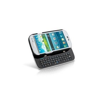 Samsung Galaxy S3 i9300 Bluetooth Sliding Keyboard & Case Black