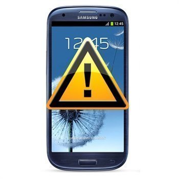 Samsung Galaxy S3 i9300 Keskikuori Korjaus Harmaa