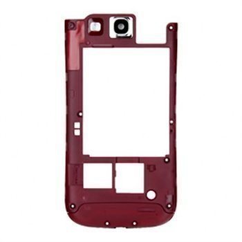 Samsung Galaxy S3 i9300 Middle Housing Red