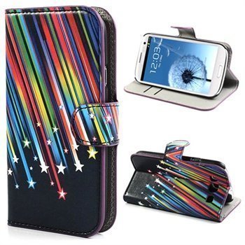 Samsung Galaxy S3 i9300 Wallet Nahkakotelo Meteor