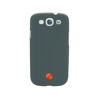 Samsung Galaxy S3 i9300 i9305 Signature Snap-on Kuori Musta