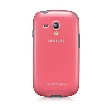 Samsung Galaxy S3 mini I8190 Suojakuori + EFC-1M7BPEG Pinkki