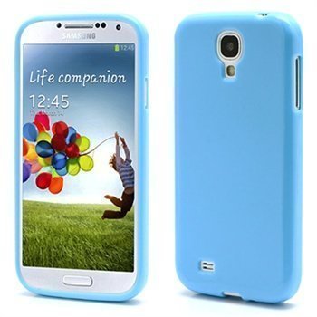 Samsung Galaxy S4 I9500 Candy TPU Kotelo Sininen