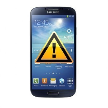 Samsung Galaxy S4 I9500 I9505 Keskikuori Korjaus Hopea