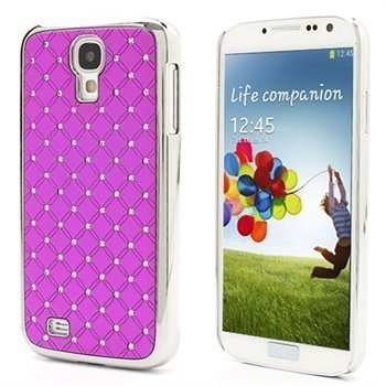 Samsung Galaxy S4 I9500 I9505 Kimaltava Timanttinen Suojakuori Kirkas Pinkki