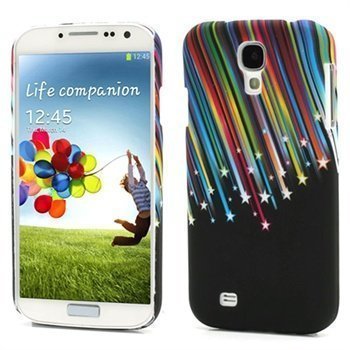 Samsung Galaxy S4 I9500 I9505 Kumipinnoitettu Suojakuori Meteoriitti