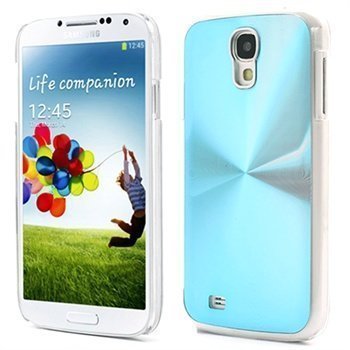 Samsung Galaxy S4 I9500 Loista Alumiininen Kuori Baby Sininen