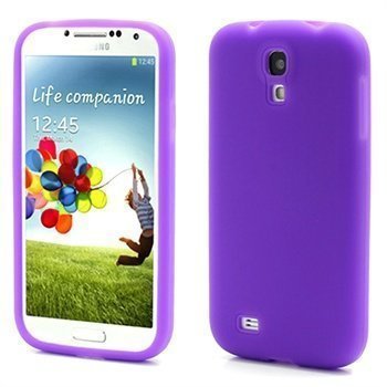 Samsung Galaxy S4 I9500 Silikoni Kotelo Purppura