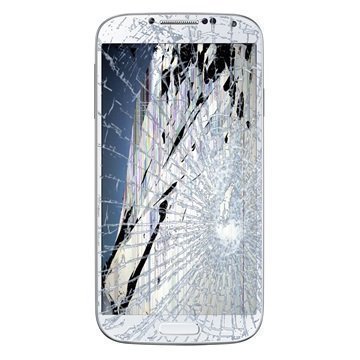 Samsung Galaxy S4 Value Edition I9515 LCD-näytön ja Kosketusnäytön Korjaus Valkoinen