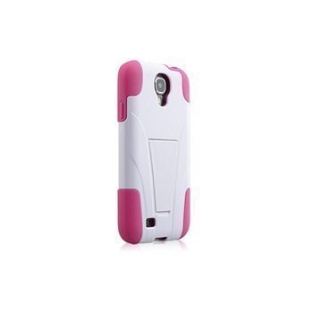 Samsung Galaxy S4 i9500 i9505 HyperGear Terminator Cover White / Pink