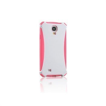 Samsung Galaxy S4 i9500 i9505 HyperGear Throne SnapOn Cover White / Pink