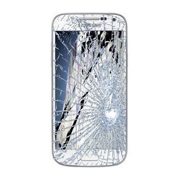 Samsung Galaxy S4 mini I9190 I9195 LCD-näytön ja Kosketusnäytön Korjaus Valkoinen