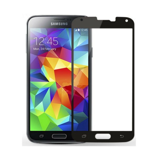 Samsung Galaxy S5 Panssarilasi 2.5d Full Cover Valkoinen