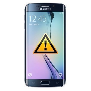 Samsung Galaxy S6 Edge Kamerakannen Korjaus Valkoinen