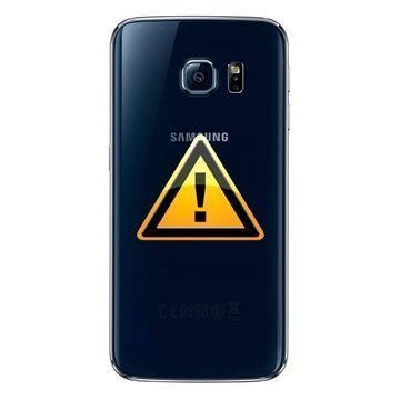 Samsung Galaxy S6 Edge Takakannen Korjaus Musta