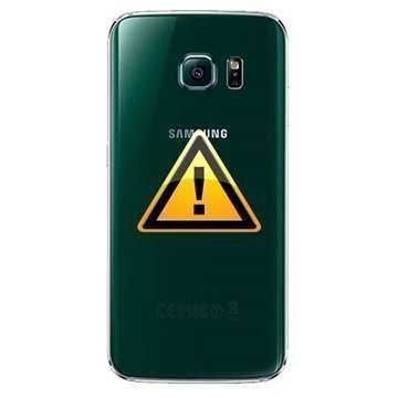 Samsung Galaxy S6 Edge Takakannen Korjaus Vihreä