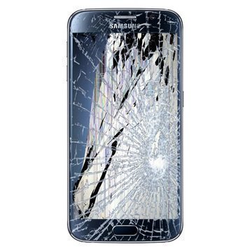 Samsung Galaxy S6 LCD-näytön ja Kosketusnäytön Korjaus (GH97-17260A) Musta