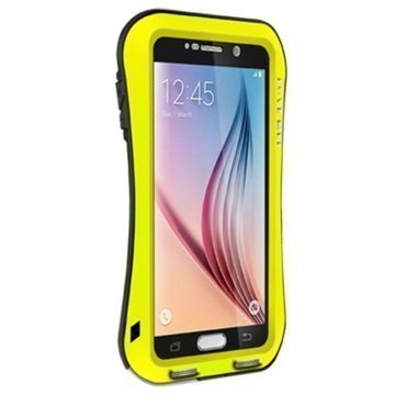 Samsung Galaxy S6 Love Mei Slim Waist Powerful Hybridikotelo Keltainen