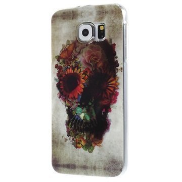 Samsung Galaxy S6 TPU Suojakuori Sugar Skull