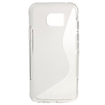 Samsung Galaxy S7 Active S-Curve TPU-Kotelo Läpinäkyvä