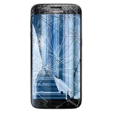 Samsung Galaxy S7 LCD-näytön ja Kosketusnäytön Korjaus (GH97-18523A) Musta