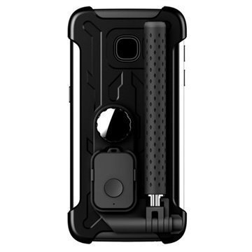 Samsung Galaxy S7 Selfie Stick Case Black