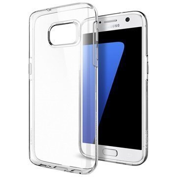 Samsung Galaxy S7 Spigen Liquid Crystal TPU-Kotelo Kirkas