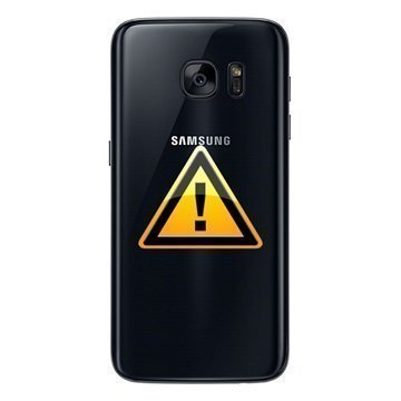 Samsung Galaxy S7 Takakannen Korjaus Musta